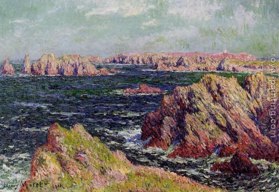 Henri Moret : The Cliffs of Belle Ile